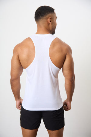 Essential Training Vest in White - TAILORED ATHLETE - USA