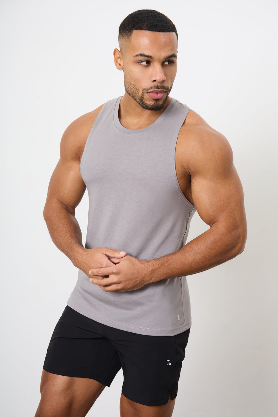 Essential Training Vest in Mid Grey - TAILORED ATHLETE - USA