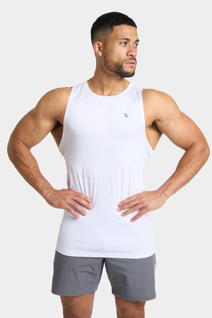 Training Vest in White - TAILORED ATHLETE - USA