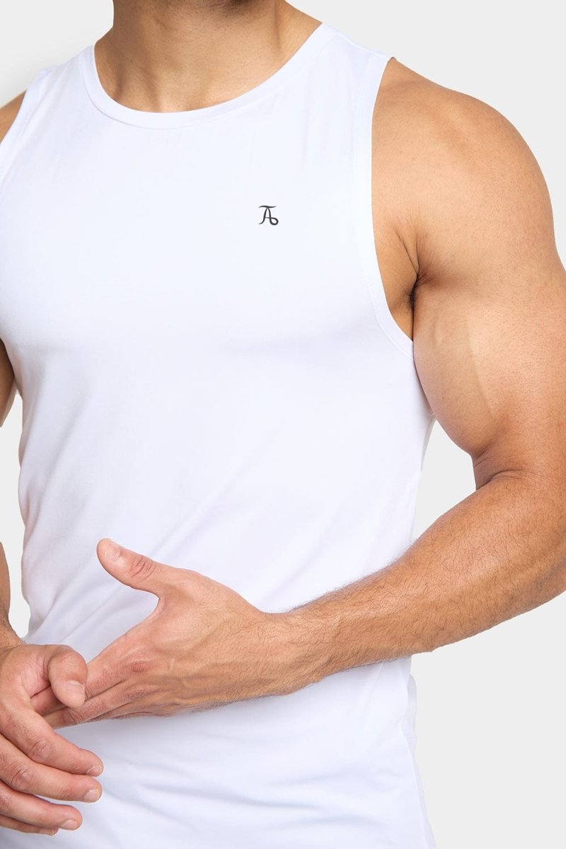 Training Tank Top in White - TAILORED ATHLETE - USA