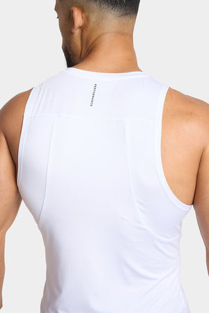 Training Vest in White - TAILORED ATHLETE - USA