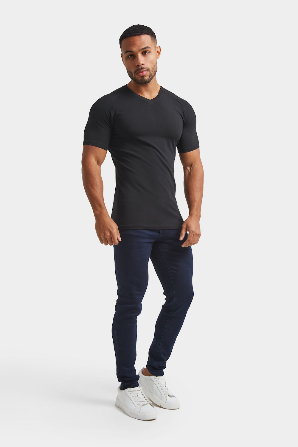 Athletic Fit Pants in Black - TAILORED ATHLETE - USA