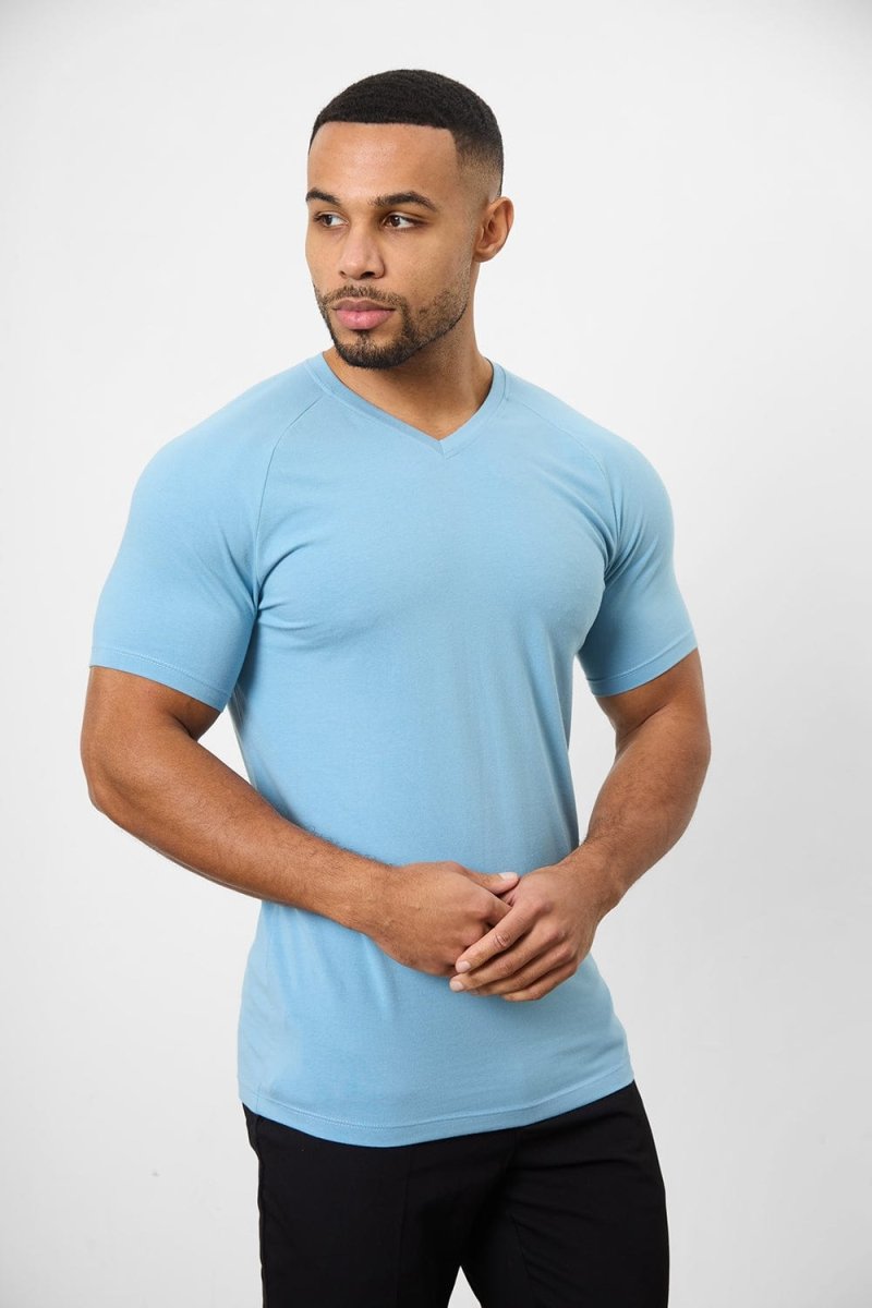 Athletic Fit Summer Essential V-Neck 5-Pack - TAILORED ATHLETE - USA