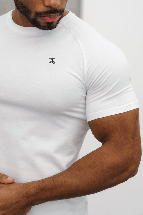 Premium Athletic Fit T-Shirt in White