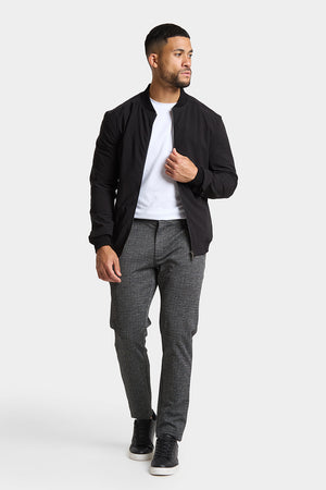 Bomber Jacket in Black - TAILORED ATHLETE - USA