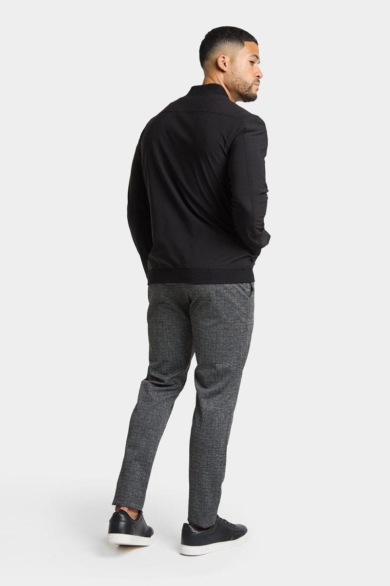 Bomber Jacket in Black - TAILORED ATHLETE - USA