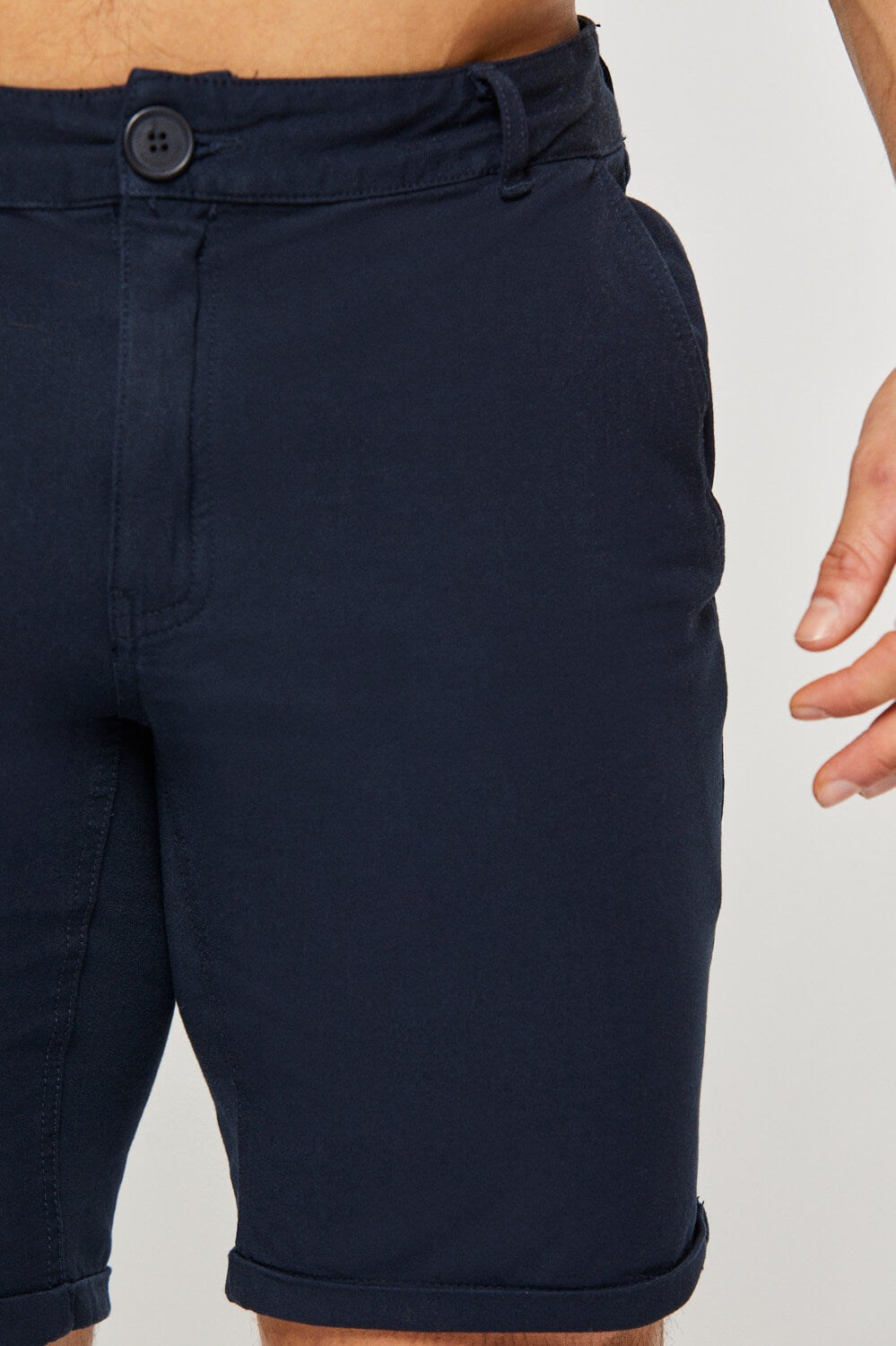 Essential - Shorts in ATHLETE Navy USA Chino - TAILORED