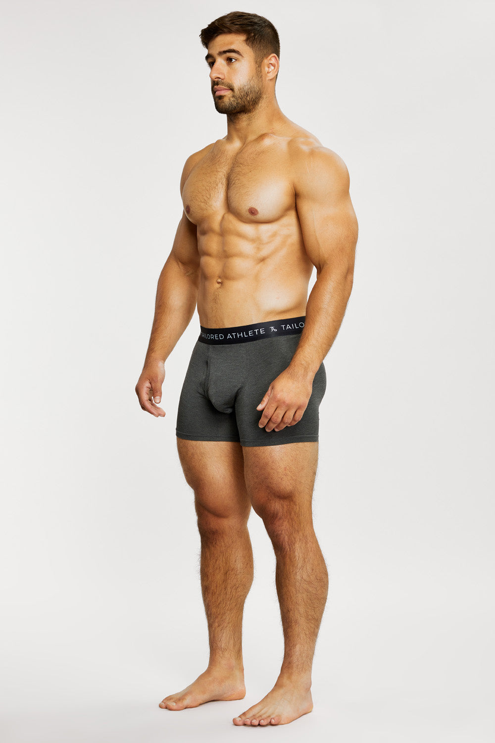 3 Pack Boxer Briefs in Grey - TAILORED ATHLETE - USA