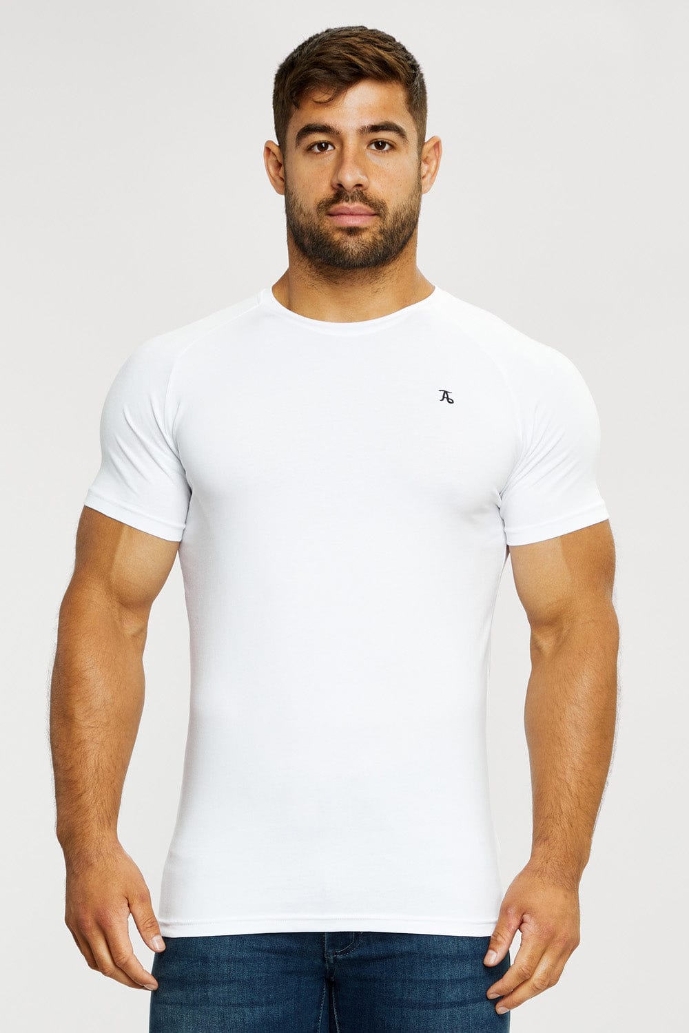 Athletic Fit T-Shirt in White - TAILORED ATHLETE - USA