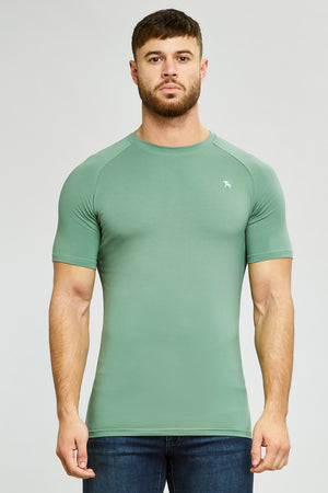 Athletic Fit T-Shirt in Sage - TAILORED ATHLETE - USA