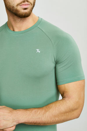 Athletic Fit T-Shirt in Sage - TAILORED ATHLETE - USA