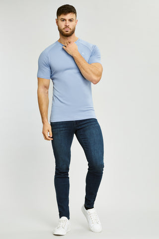 Athletic Fit T-Shirt in Lavender Blue
