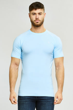 Athletic Fit T-Shirt in Sky Blue - TAILORED ATHLETE - USA