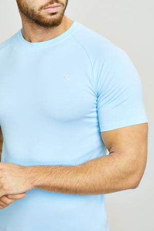 Athletic Fit T-Shirt in Sky Blue - TAILORED ATHLETE - USA