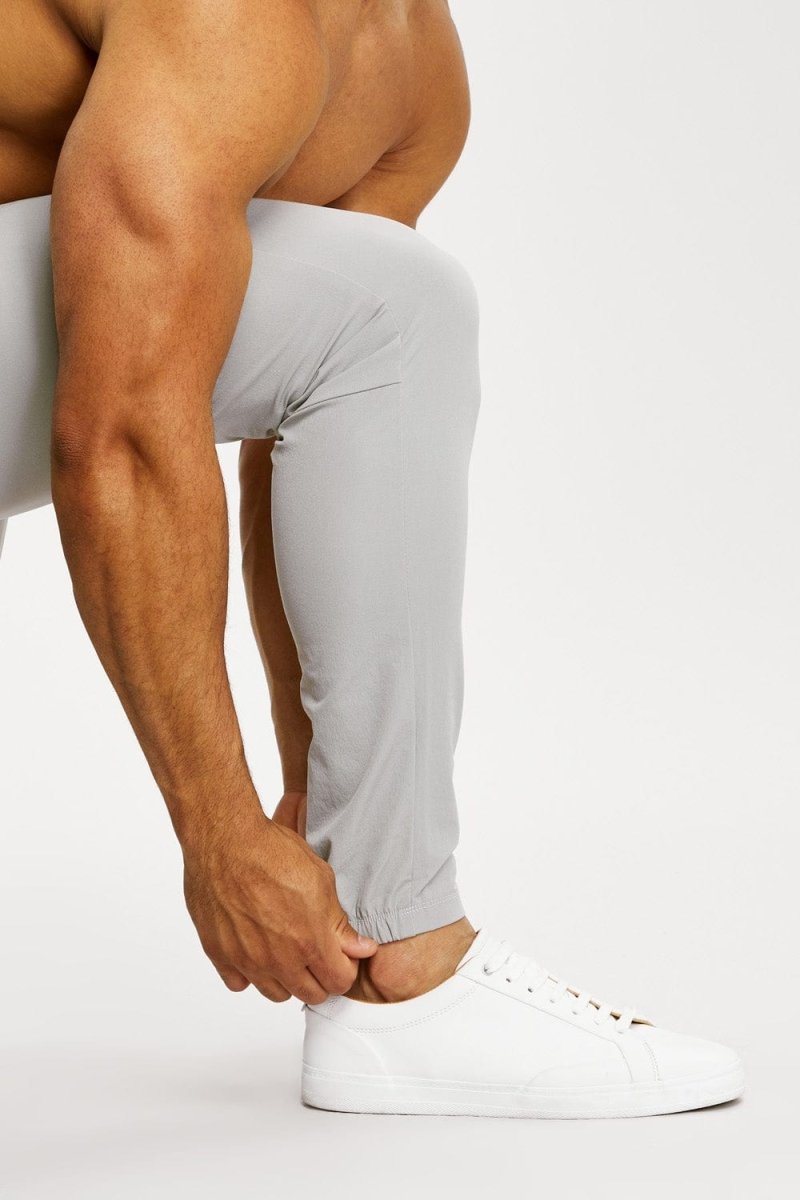 Everyday Tech Pants in Soft Grey - TAILORED ATHLETE - USA