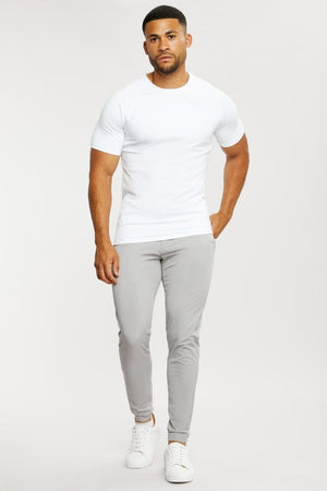 Everyday Tech Pants in Soft Grey - TAILORED ATHLETE - USA
