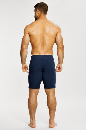 Hybrid Shorts in Navy - TAILORED ATHLETE - USA