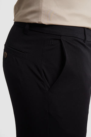 Athletic Fit Chino Shorts in Black - TAILORED ATHLETE - USA