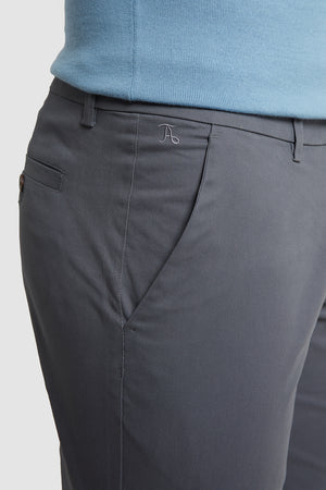 Athletic Fit Chino Shorts in Grey - TAILORED ATHLETE - USA