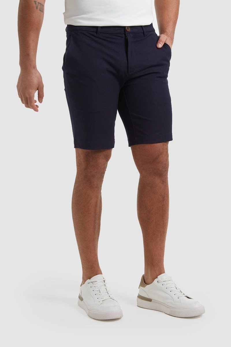 Chino Shorts in Navy for a Crisp Casual Summer Look