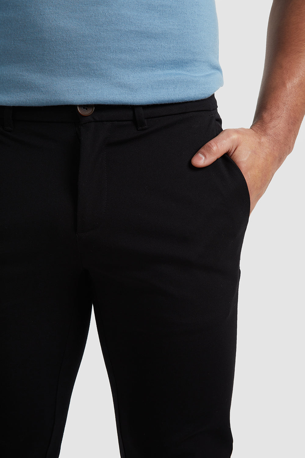 Chino Pants in Black - ATHLETE USA TAILORED 