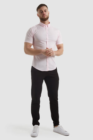 Easy Care Signature Shirt (SS) in Light Pink - TAILORED ATHLETE - USA