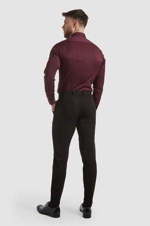 Athletic Fit Essential Pants 2.0 in Black - TAILORED ATHLETE - USA
