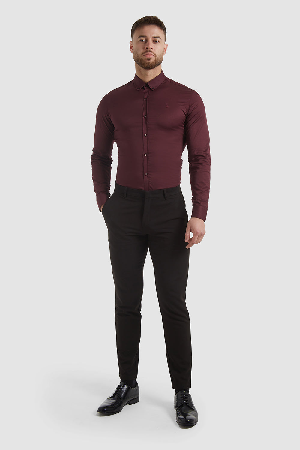What colors go well with burgundy pants? - Quora