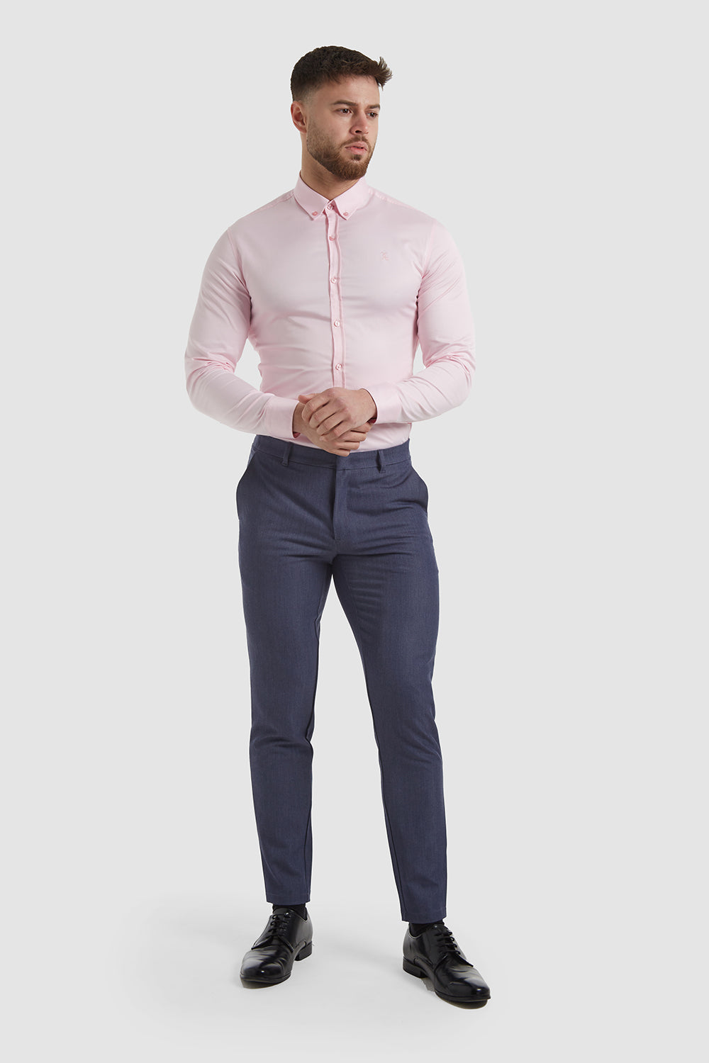 Lian Pink Shirt & Blue Pandora Hot Pants