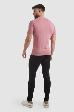 Athletic Fit T-Shirt in Vintage Pink - TAILORED ATHLETE - USA