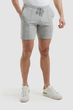 Smart Jersey Shorts in Grey Marl - TAILORED ATHLETE - USA
