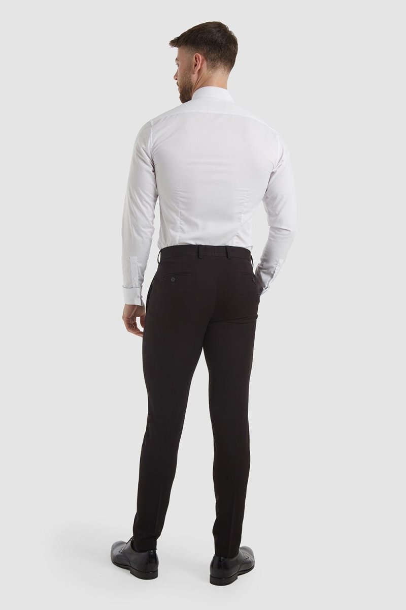 True Athletic Fit Suit Pants in Black 38W 34L